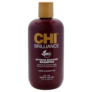 CHI Brilliance Optimum Moisture Shampoo - Hydrating Shampoo for Unisex