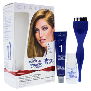 Nice n Easy Root Touch-Up Permanent Color - 7 Dark Blonde by Clairol for Women - 1 Application Hair Color