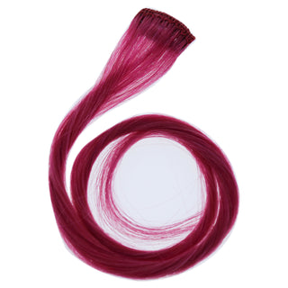 Hairdo Women's Pink Human Hair Color Strip - 16 Inch Color Strip for Bold Style