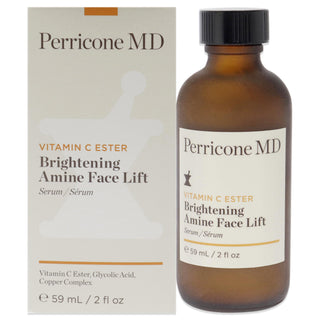 Perricone MD Vitamin C Ester Brightening Amine Face Lift Serum for Unisex - 2 oz