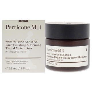 High Potency Classics Face Finishing and Firming Tinted Moisturizer SPF 30 by Perricone MD - 2 oz Moisturizer for Unisex