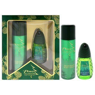 Pino Silvestre for Men 2 Pc Gift Set: EDT Spray and Deodorant Body Spray