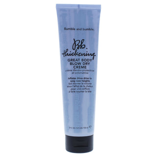 Thickening Great Body Blow Dry Creme by Bumble and Bumble for Unisex - 5 oz Cream