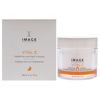 Vital C Hydrating Overnight Masque by Image for Unisex - 2 oz Mask, Nourishing Hydration for All Skin Types