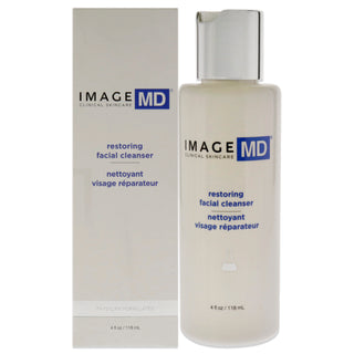 MD Restoring Facial Cleanser by Image for Unisex - 4 oz - Gentle Cleansing for Youthful Skin