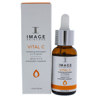 Vital C Hydrating Antioxidant Ace Serum by Image for Unisex - 1 oz Serum - Moisturizing Antioxidant Skincare for All Genders
