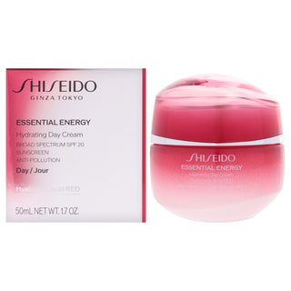 Shiseido Essential Energy Hydrating Day Cream SPF 20 for Women - 1.7 oz Cream