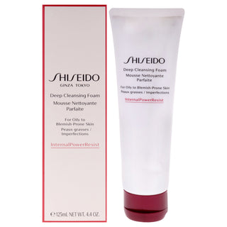 Shiseido Deep Cleansing Foam for Women - 4.4 oz Gentle Facial Cleanser
