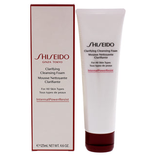 Shiseido Clarifying Cleansing Foam 4.6 oz Cleanser for Unisex