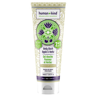 Body Wash - Apple and Herbs by Human+Kind for Unisex - 8.45 oz Body Wash