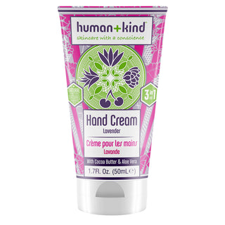 Human+Kind Lavender Hand Cream for Unisex - 1.7 oz Cream