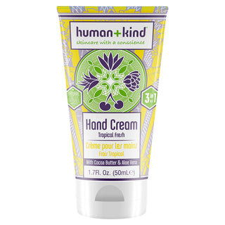 Human+Kind Tropical Fresh Hand Cream for Unisex - 1.7 oz Cream