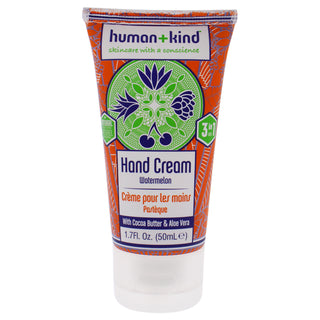 Hydrating Watermelon Hand Cream by Human+Kind - Moisturizing Cream for Men and Women - 1.7 oz