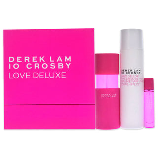 Love Deluxe Spring by Derek Lam for Women - 3 Pc Gift Set with EDP Spray, Fragrance Mist