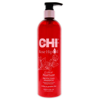 Rose Hip Oil Color Protect Shampoo by CHI for Unisex - 25 oz Shampoo