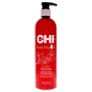 Rose Hip Oil Color Nurture Protecting Conditioner by CHI for Unisex - 25 oz Conditioner