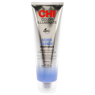 CHI Ionic Color Illuminate Conditioner - Silver Blonde for Unisex | 8.5 oz Conditioning Treatment