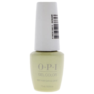 GelColor - GC G42B Meet a Boy Cute As Can Be by OPI for Women - 0.25 oz Nail Polish