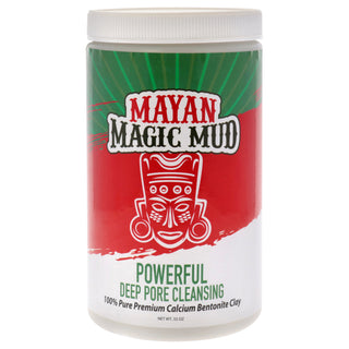 Mayan Magic Mud Powerful Deep Pore Cleansing Calcium Bentonite Clay - 32 oz Unisex Cleanser