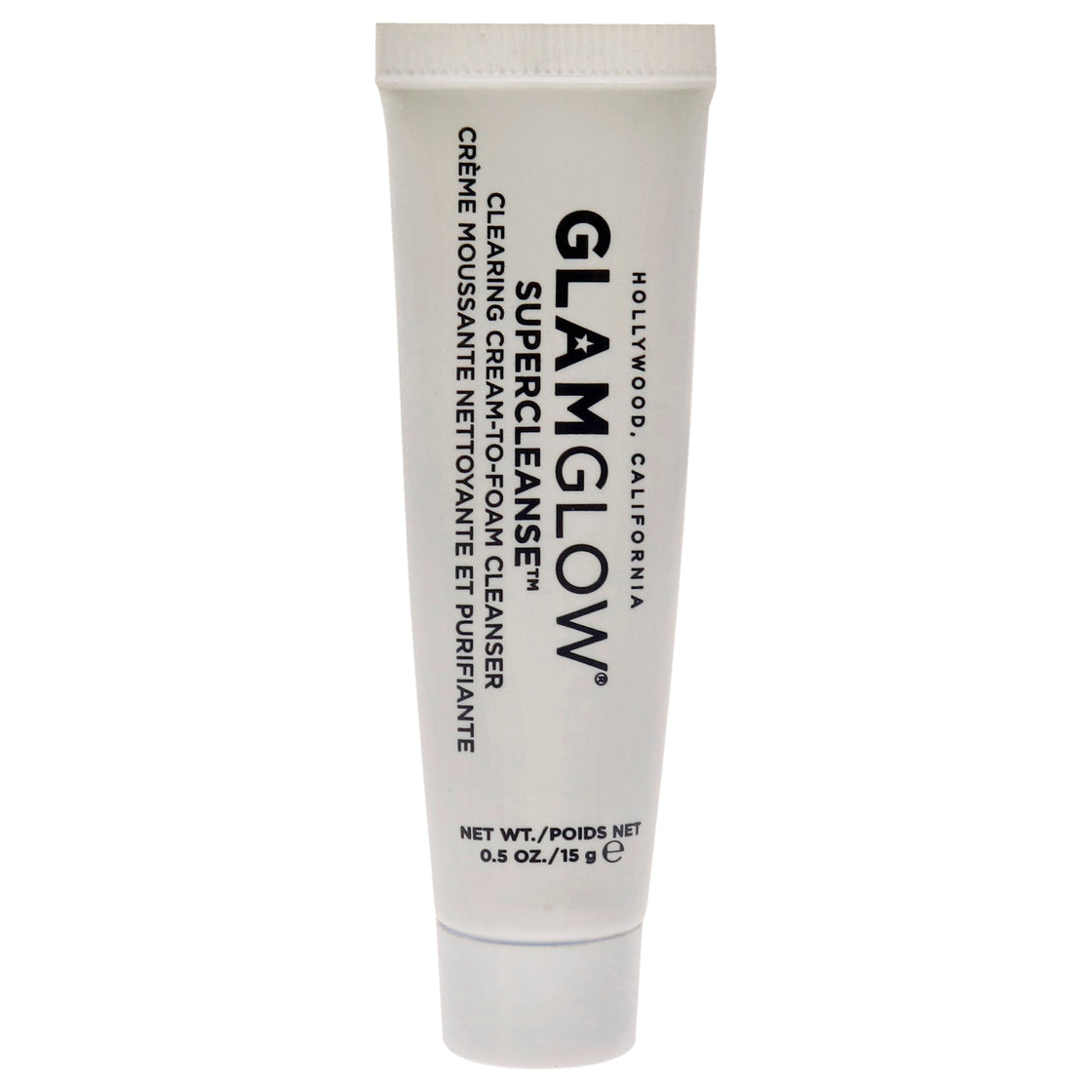Supercleanse Clearing Cream-to-Foam Cleanser by Glamglow for Unisex - 0.5 oz Cleanser