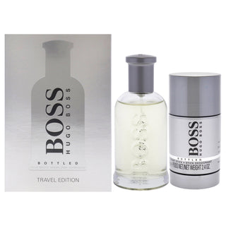 Hugo Boss No. 6 for Men - 2 Pc Gift Set 3.3oz EDT Spray, 2.4oz Deodorant Stick - Perfect Gift Set for Men