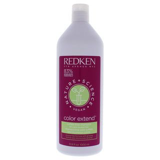 Nature Plus Science Color Extend Shampoo by Redken for Unisex - 33.8 oz Shampoo