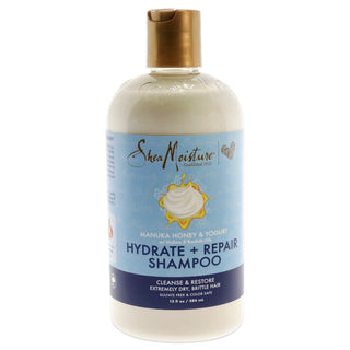 Shea Moisture Manuka Honey and Yogurt Hydrate Plus Repair Shampoo - 13 oz for Unisex