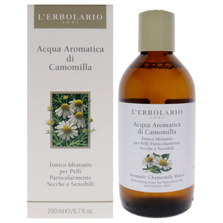 LErbolario Aromatic Chamomile Water Toner for Women - 6.7 oz