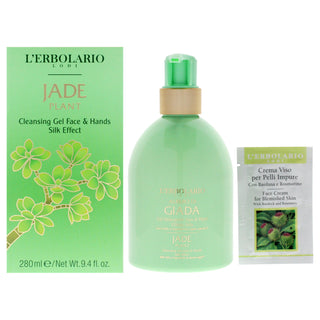 Jade Plant Cleansing Gel by LErbolario for Unisex - 9.4 oz Cleanser