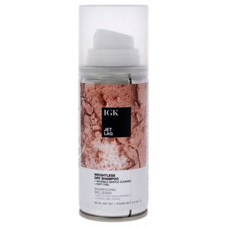 Jet Lag Weightless Dry Shampoo by IGK - 2 oz Dry Shampoo for Men and Women
