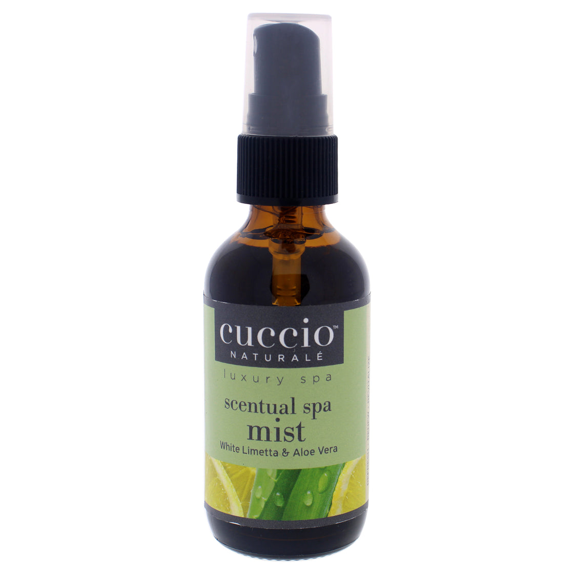 Scentual Spa Mist - White Limetta and Aloe Vera by Cuccio Naturale for Unisex - 2 oz Mist