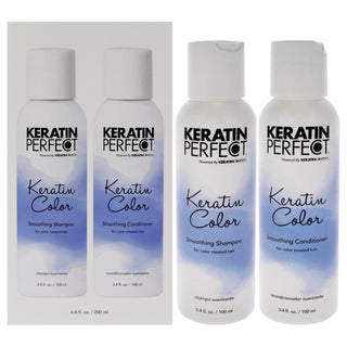 Keratin Perfect Color Duo - Unisex Shampoo and Conditioner Set