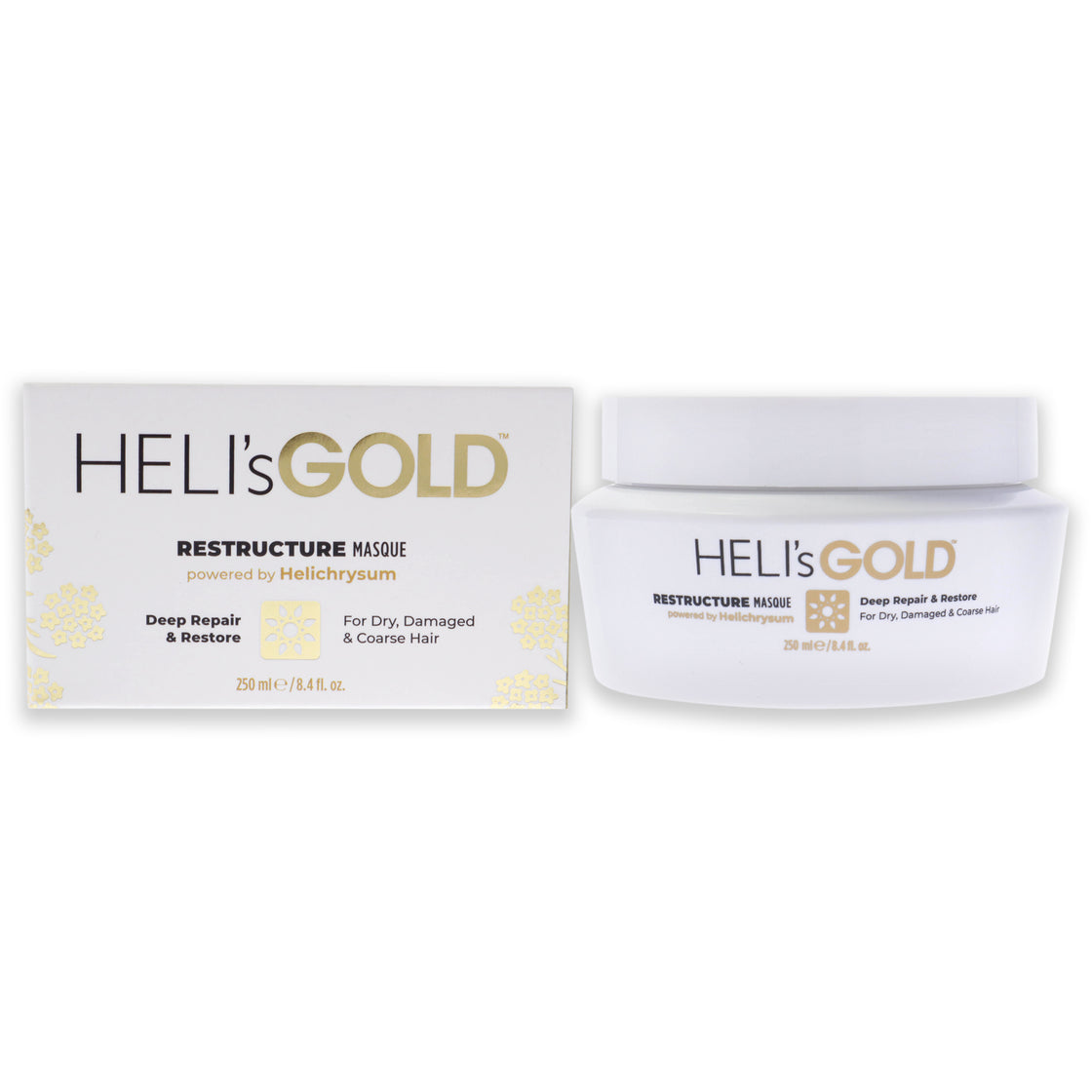Restructure Masque by Helis Gold for Unisex - 8.4 oz Masque