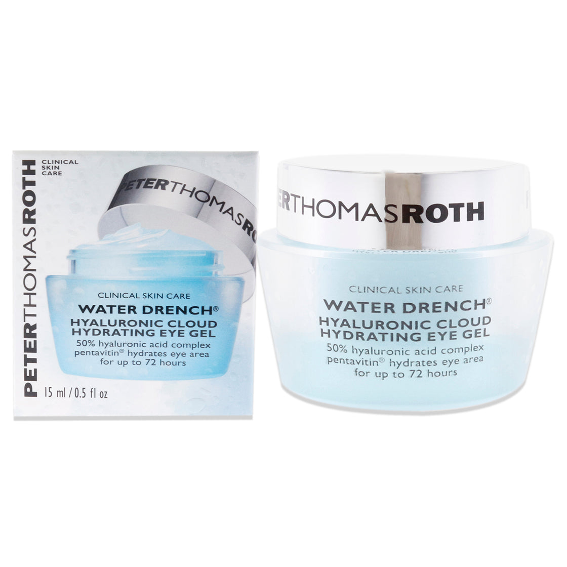 Water Drench Hyaluronic Cloud Hydrating Eye Gel by Peter Thomas Roth for Unisex - 0.5 oz Gel