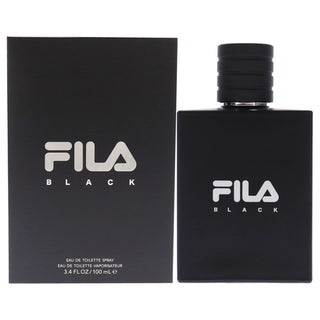 Fila Black by Fila for Men - 3.4 oz EDT Spray: A Masculine Fragrance for the Modern Man