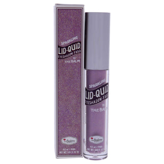 Get mesmerizing eyes with Lid-Quid Sparkling Liquid Eyeshadow in Lavender Mimosa by the Balm for Women - 0.15 oz Eye Shadow