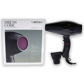 Elchim Dress Code Black Hair Dryer: Professional Styling for Men and Women