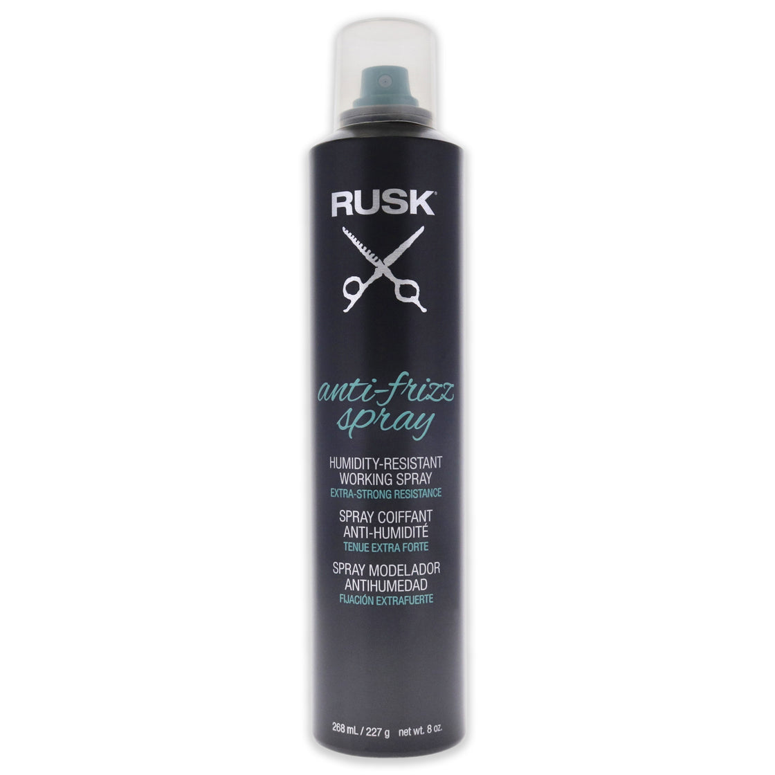 Anti-Frizz Spray by Rusk for Unisex - 8 oz Hair Spray
