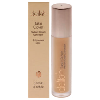 Take Cover Radiant Cream Concealer - Marble by Delilah for Women - 0.12 oz Concealer