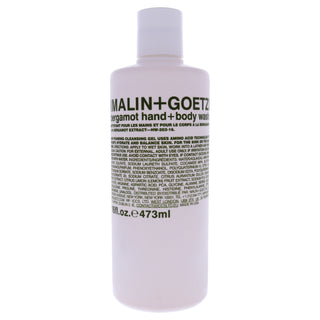 Bergamot Hand and Body Wash by Malin + Goetz for Unisex - 16 oz Hand and Body Wash