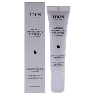 Mineral Moisturizing Eye Serum by Idun Minerals for Women - 0.5 oz Serum