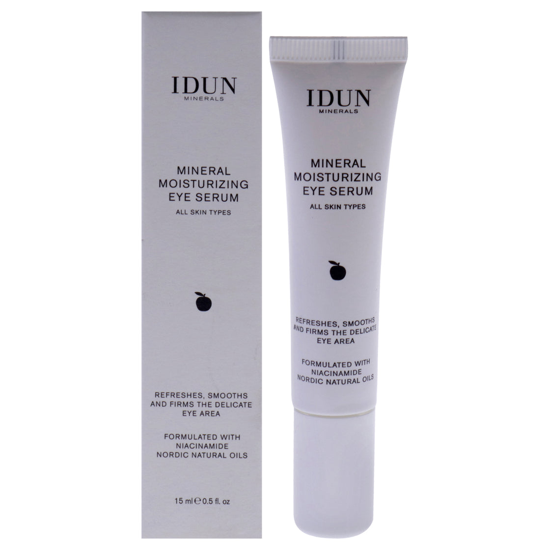 Mineral Moisturizing Eye Serum by Idun Minerals for Women - 0.5 oz Serum