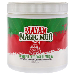 Mayan Magic Mud Powerful Deep Pore Cleansing Calcium Bentonite Clay Cleanser - 8 oz for Unisex