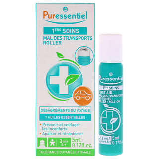 Puressentiel First Aid SOS Travel Roll-On for Unisex - 0.17 oz Roll-on - Soothes and Refreshes on-the-go