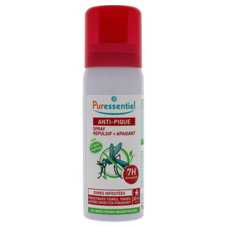 Puressentiel Anti-Sting Spray for Unisex - 2.6 oz Repellent Spray for Protection Against Insects