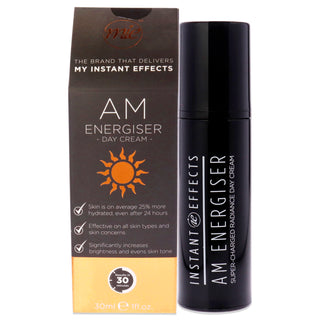 Instant Effects AM Energiser Day Cream for Unisex - 1 oz Cream