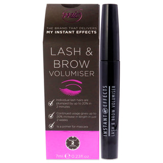 Instant Effects Lash and Brow Volumiser for Unisex - 0.23 oz Primer for Fuller Lashes and Brows
