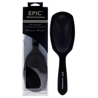 Wet Brush Pro Epic Deluxe Detangler Brush - Black for Unisex - 1 Pc Hair Brush
