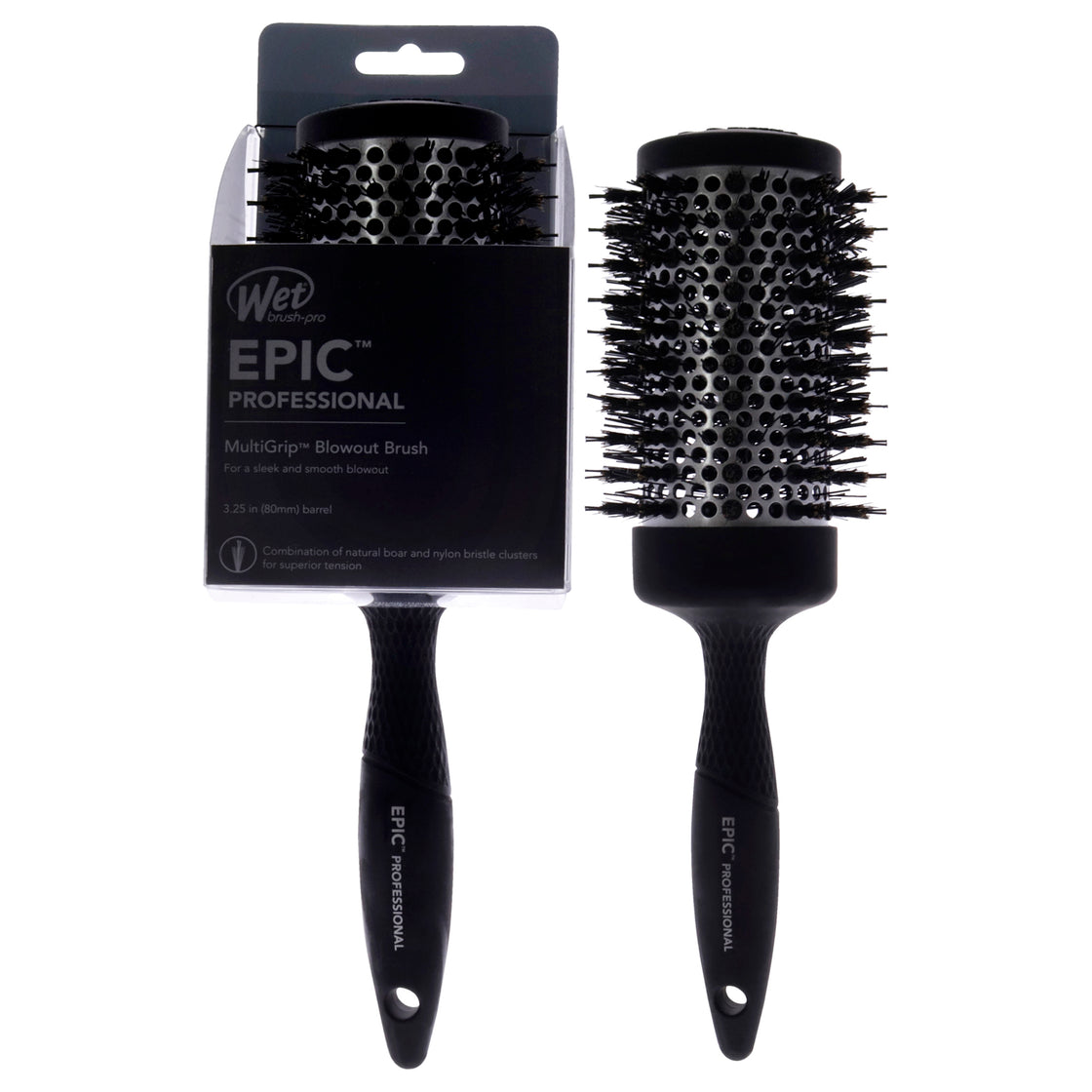 Epic Pro MultiGrip Blowout Brush - Large by Wet Brush for Unisex - 3.5 Inch Hair Brush