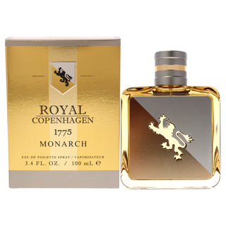 Royal Copenhagen 1775 Monarch Men's 3.4 oz EDT Spray - A Royal Fragrance for Him